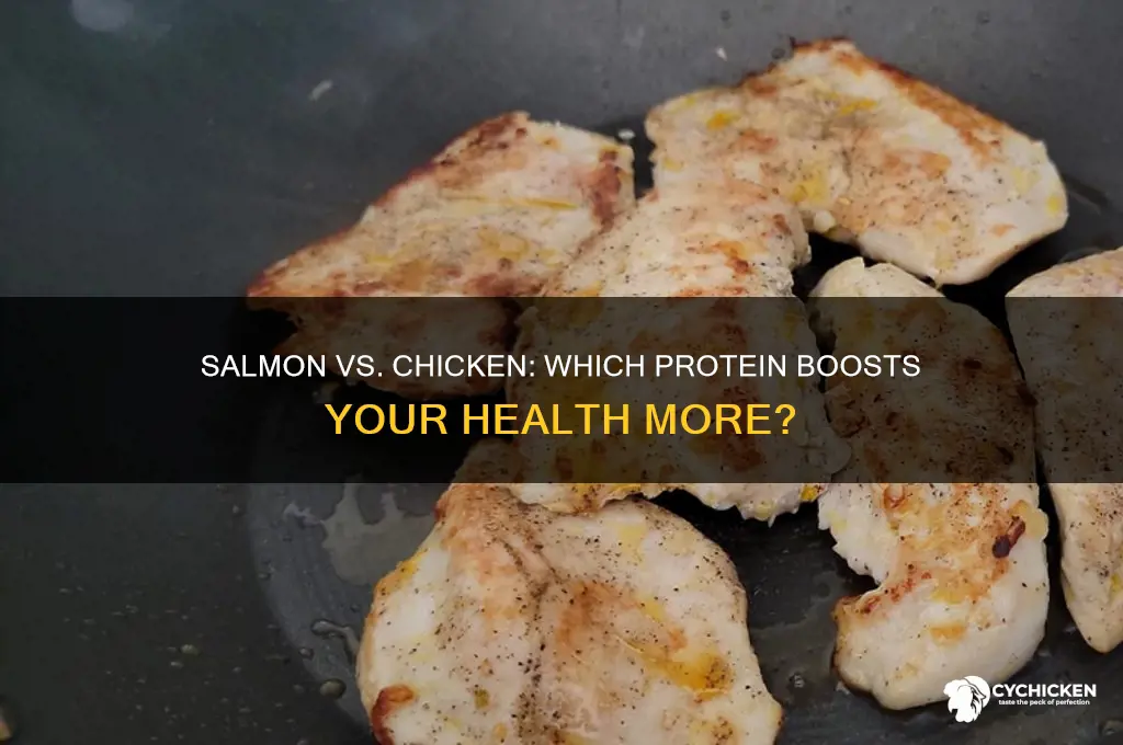 what is better for you salmon or chicken