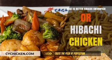 Hibachi Showdown: Swordfish vs. Chicken - Which Reigns Supreme?
