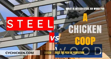 Steel vs. Wood: Which Material Reigns Supreme for Chicken Coops?