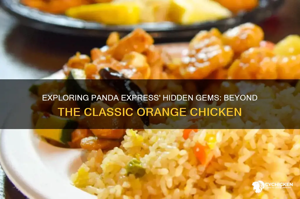 what is beyond orange chicken at panda
