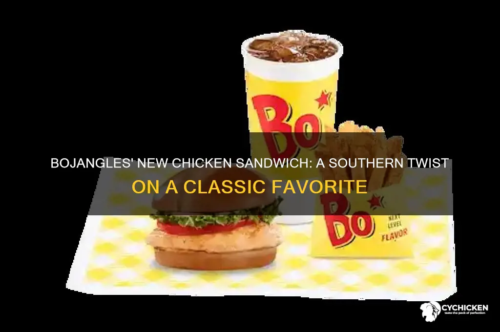 what is bojangles new chicken sandwich