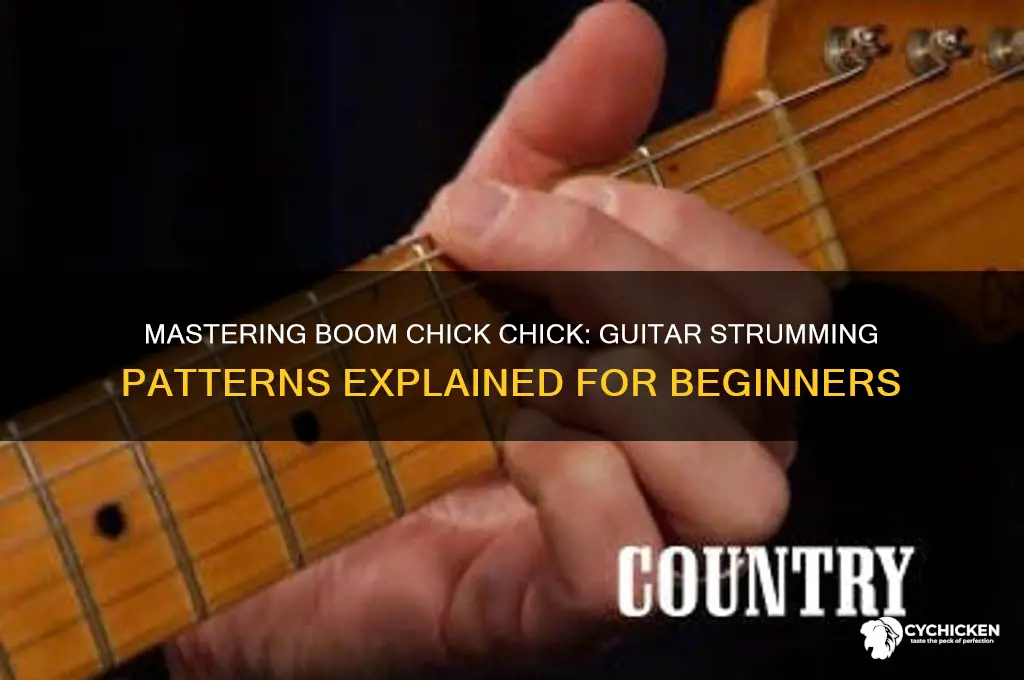 what is boom chick chick strumming on guitar