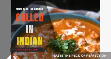 Butter Chicken's Authentic Indian Name: Unveiling the Delicious Truth