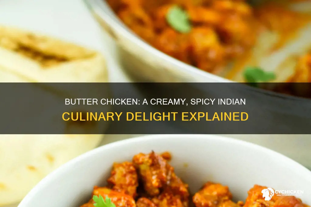 what is butter chicken in indian food