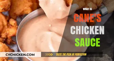 Unveiling the Secret: What is Cane's Chicken Sauce?