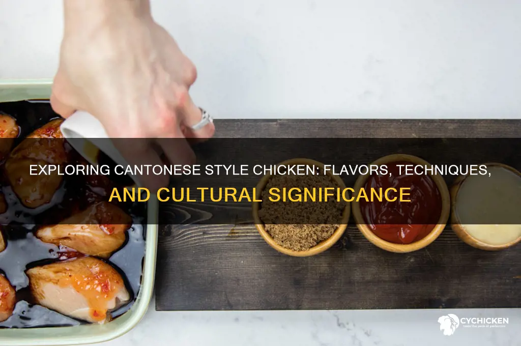 what is cantonese style chicken like