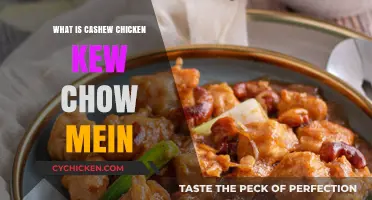 Discover Cashew Chicken Kew Chow Mein: A Flavorful Chinese-American Dish
