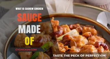 Discover the Ingredients in Cashew Chicken Sauce: A Flavorful Guide