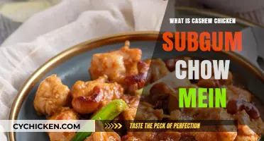 Discover Cashew Chicken Subgum Chow Mein: A Flavorful Chinese-American Dish