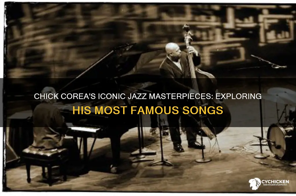 what is chick corea most famous songs