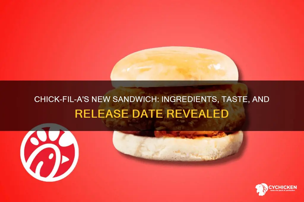 what is chick fil a new sandwich