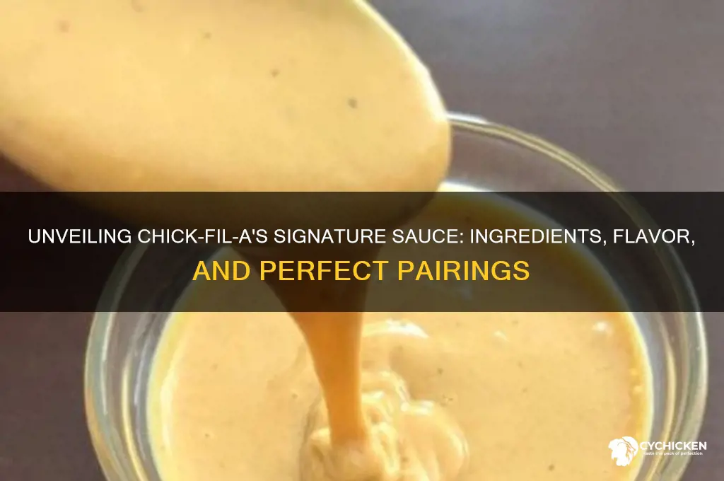 what is chick fil a signature sauce