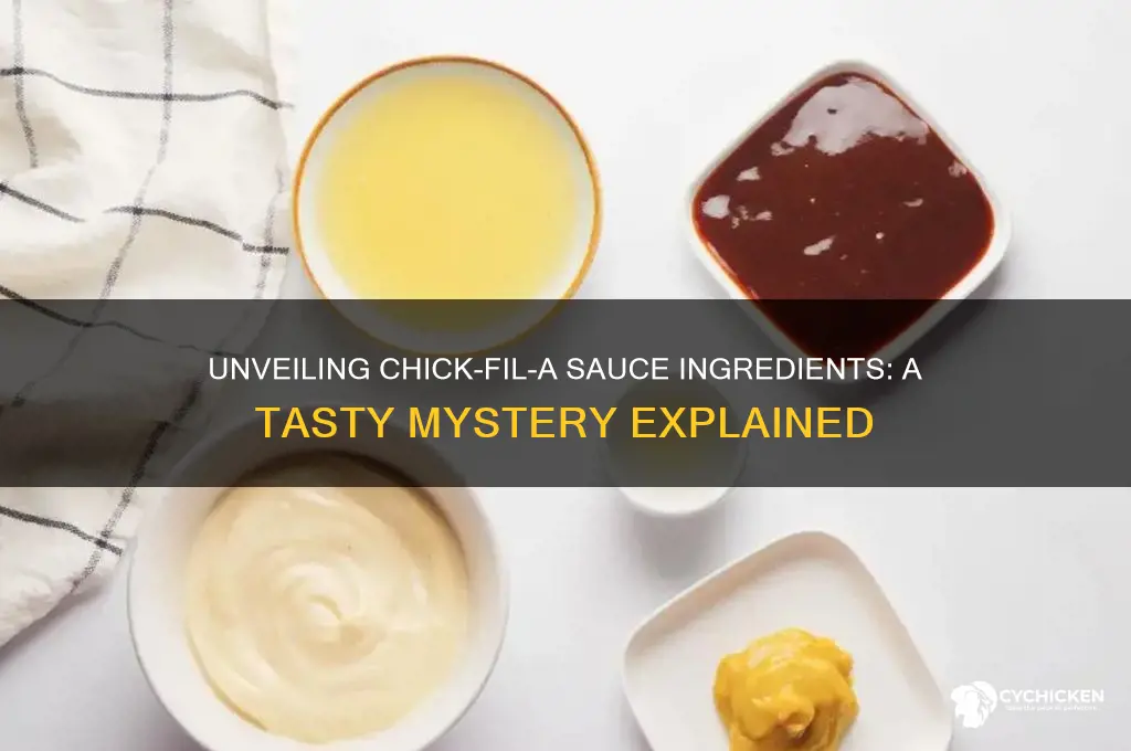 what is chick fila sauce made of