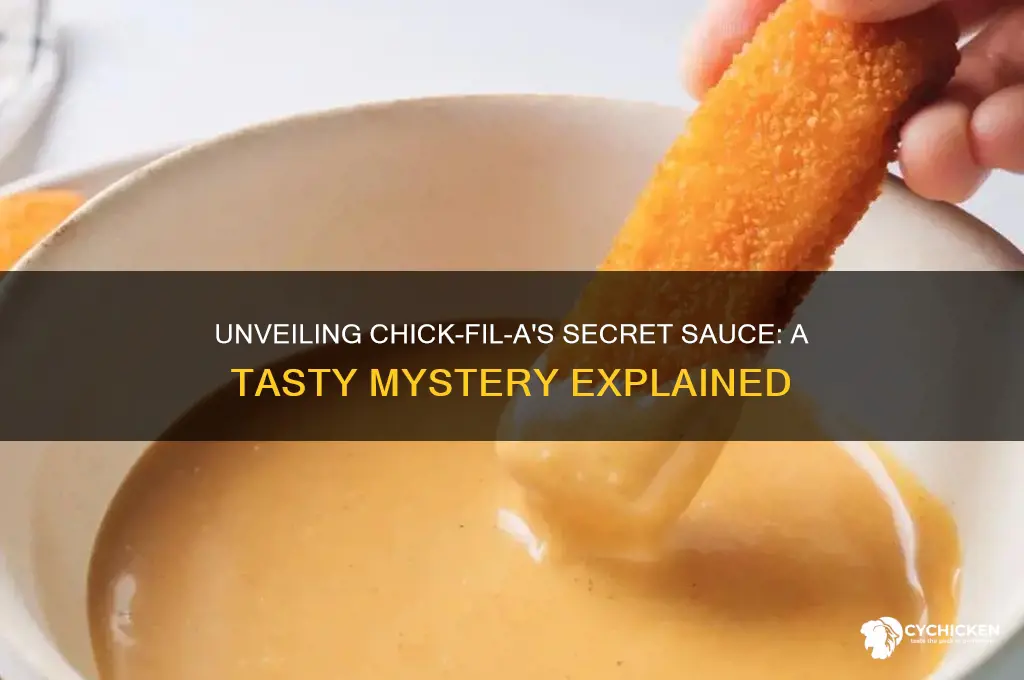 what is chick filet sauce