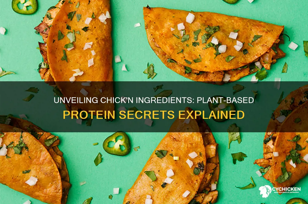 what is chick n made out of