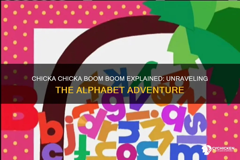 what is chicka chicka boom boom about