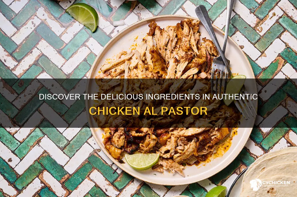 what is chicken al pastor made of