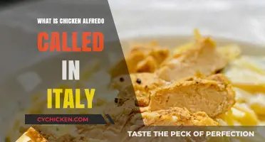 Chicken Alfredo's Italian Name: Unveiling the Authentic Dish's Origin