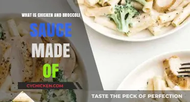 Discover the Simple Ingredients in Chicken and Broccoli Sauce