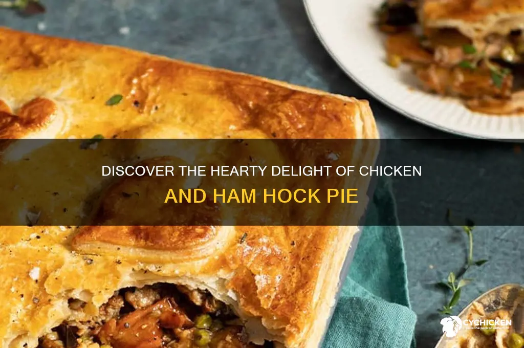 what is chicken and ham hock pie