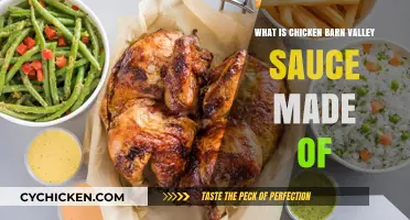 Discover the Secret Ingredients in Chicken Barn Valley Sauce