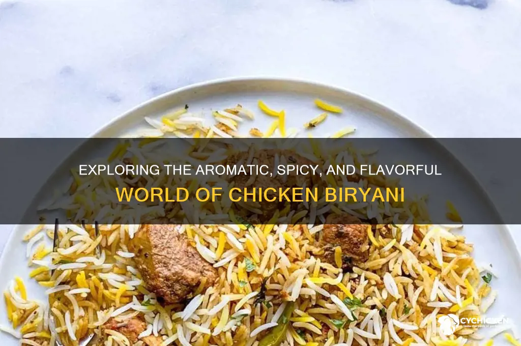 what is chicken biryani like