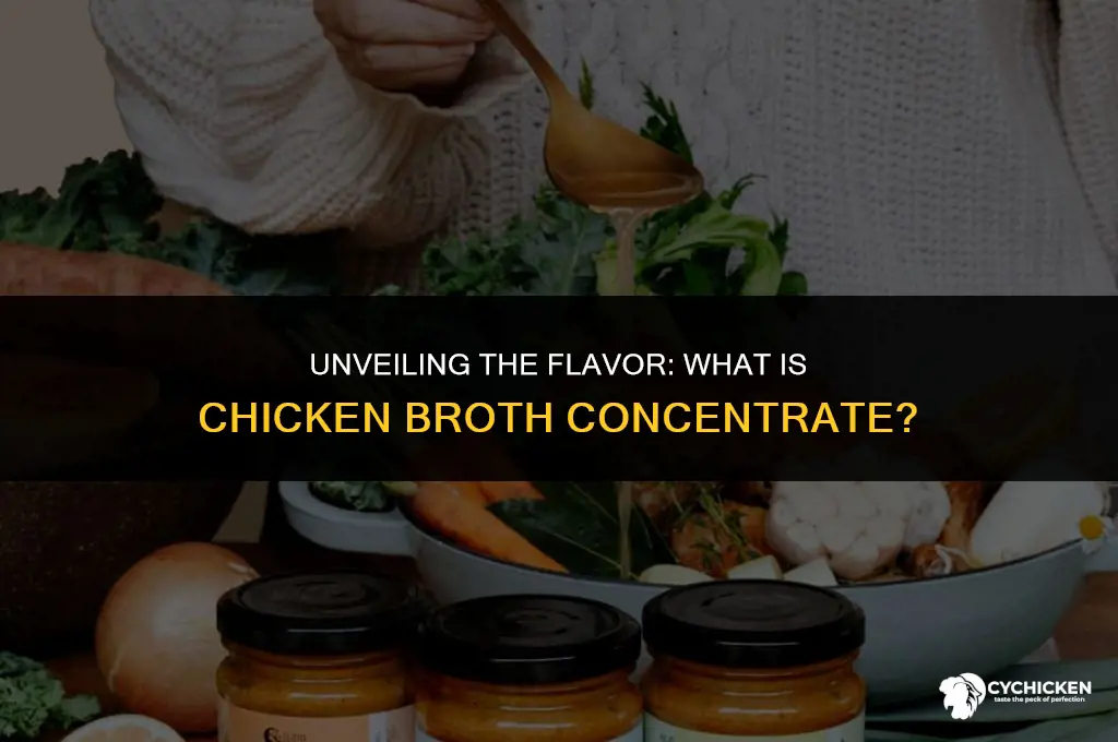 what is chicken broth concentrate