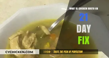 Savoring Simplicity: Chicken Broth on the 21 Day Fix Journey