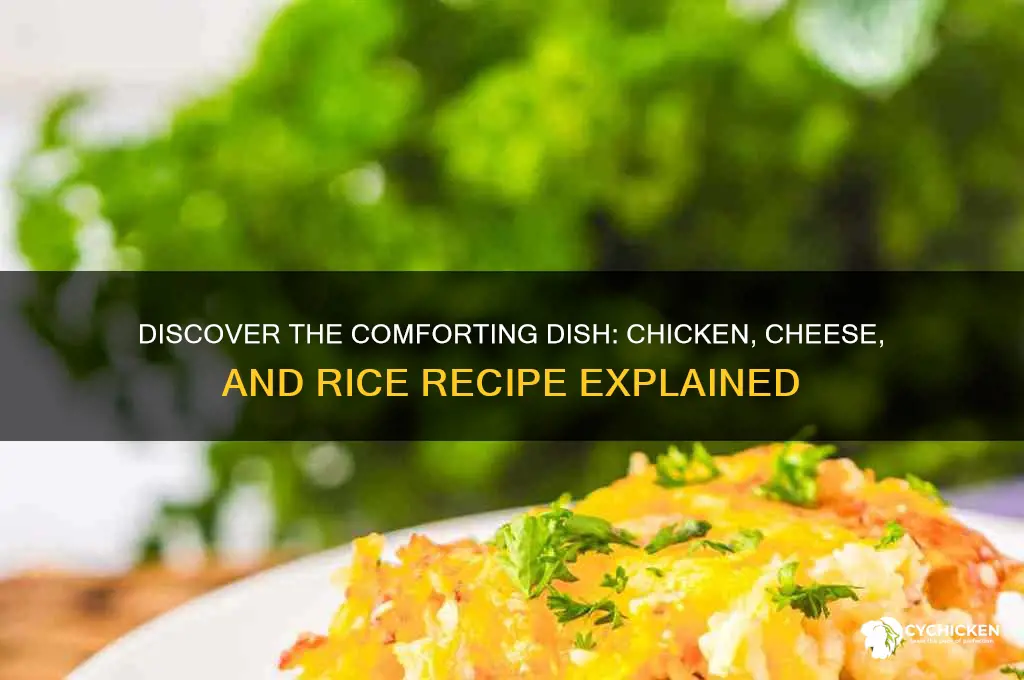 what is chicken cheese and rice called