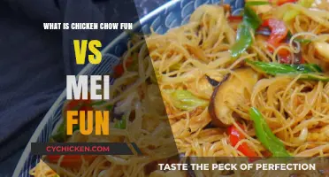 Chicken Chow Fun vs Mei Fun: Unraveling the Noodle Dish Differences