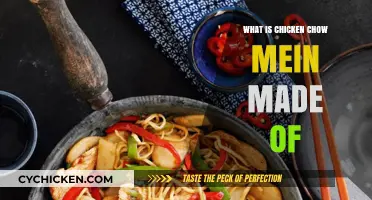 Discover the Delicious Ingredients in Chicken Chow Mein