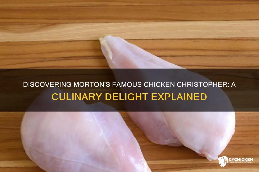 what is chicken christopher at morton