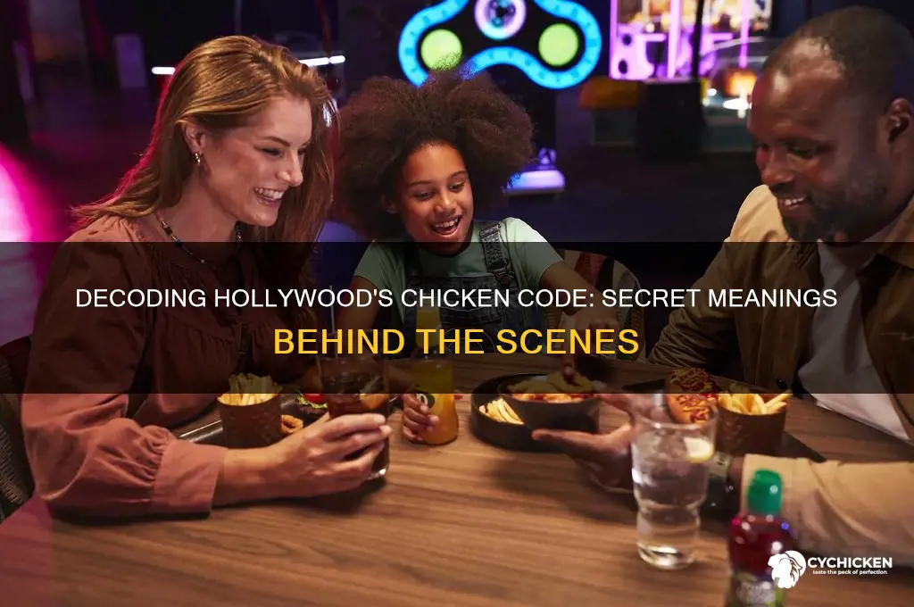 what is chicken code for in hollywood