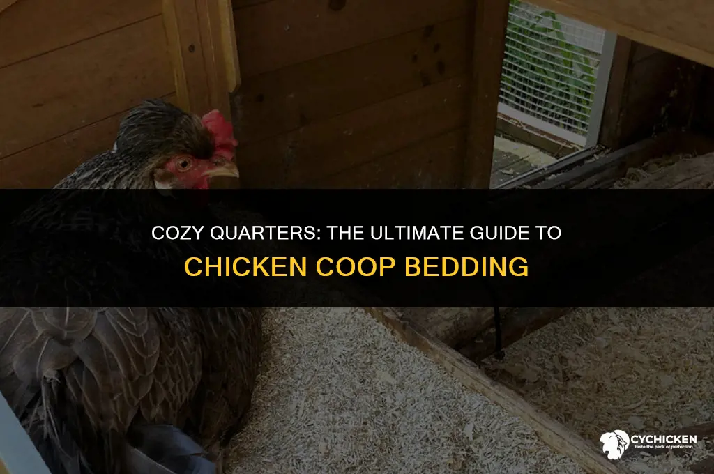 what is chicken coop bedding