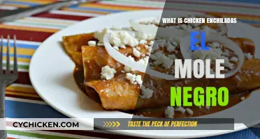 Discovering Chicken Enchiladas El Mole Negro: A Rich Mexican Delight