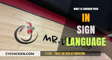 Understanding Chicken Food in Sign Language: A Comprehensive Guide