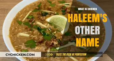 Discovering Chicken Haleem's Alternative Name: A Culinary Mystery Unveiled