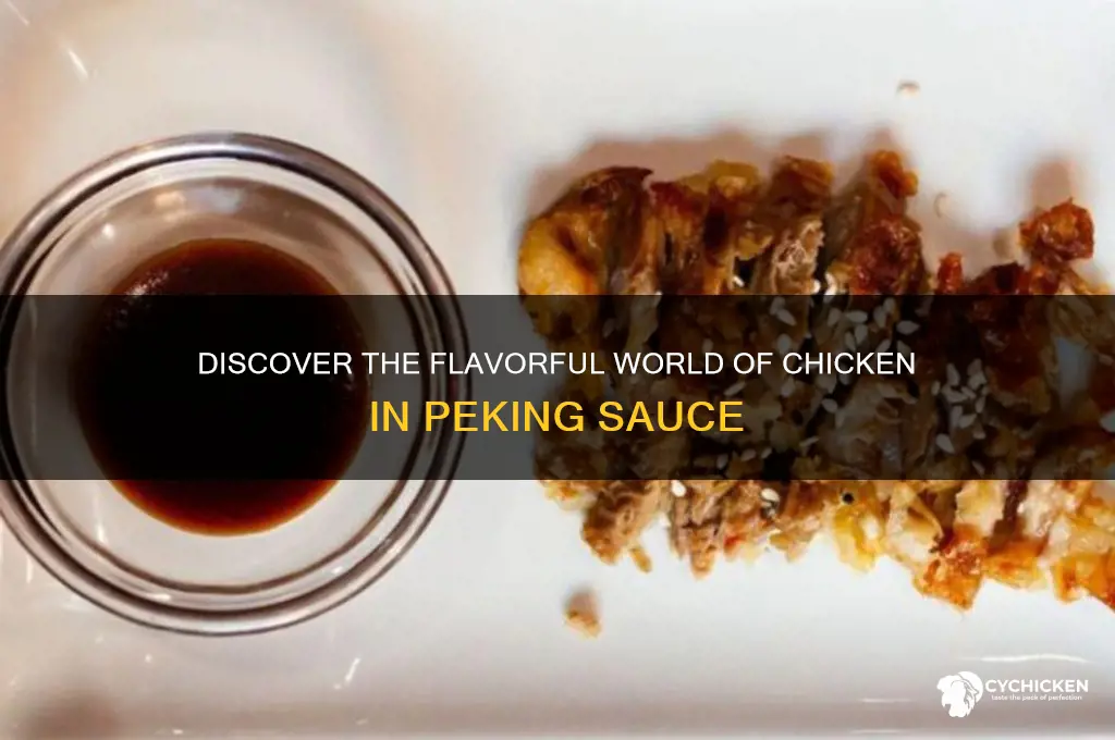 what is chicken in peking sauce