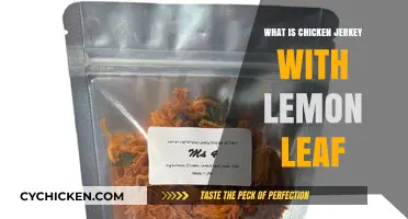 Discover Chicken Jerky with Lemon Leaf: A Zesty Snack Adventure