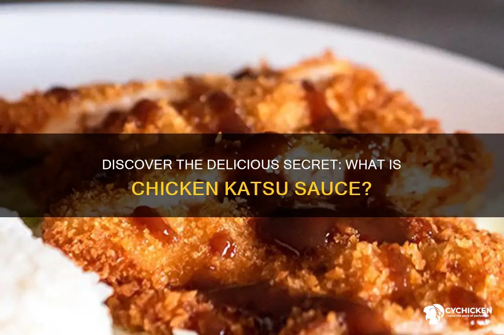 what is chicken katsu sauce