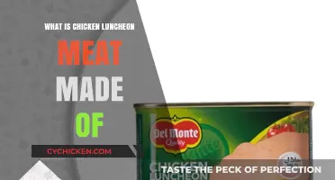 Unveiling Chicken Luncheon Meat: Ingredients, Process, and Nutritional Value