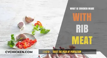 What is Chicken Made with Rib Meat? A Detailed Explanation
