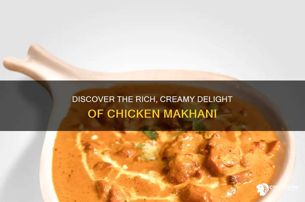 what is chicken makhani like