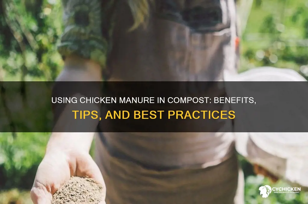 what is chicken manure in compost pile