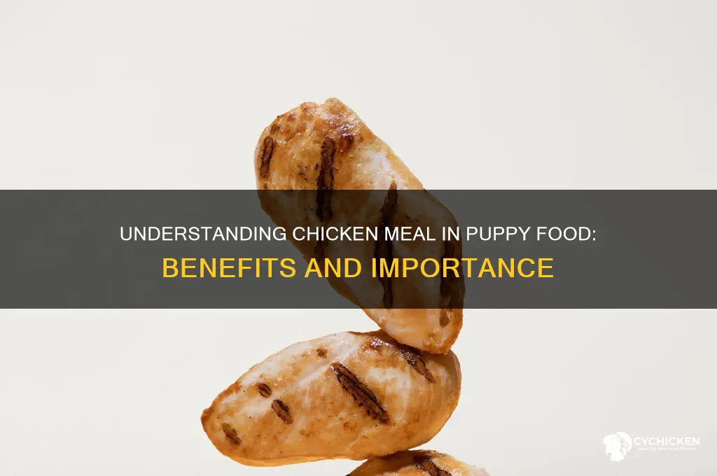 what is chicken meal in puppy food