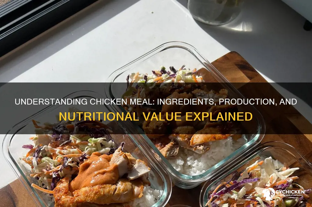 what is chicken meal made out of