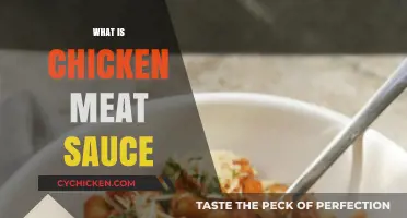 Discover the Flavorful World of Chicken Meat Sauce: A Culinary Delight