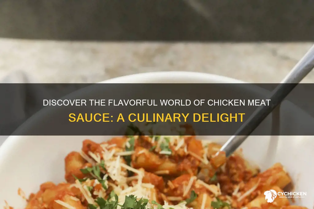 what is chicken meat sauce
