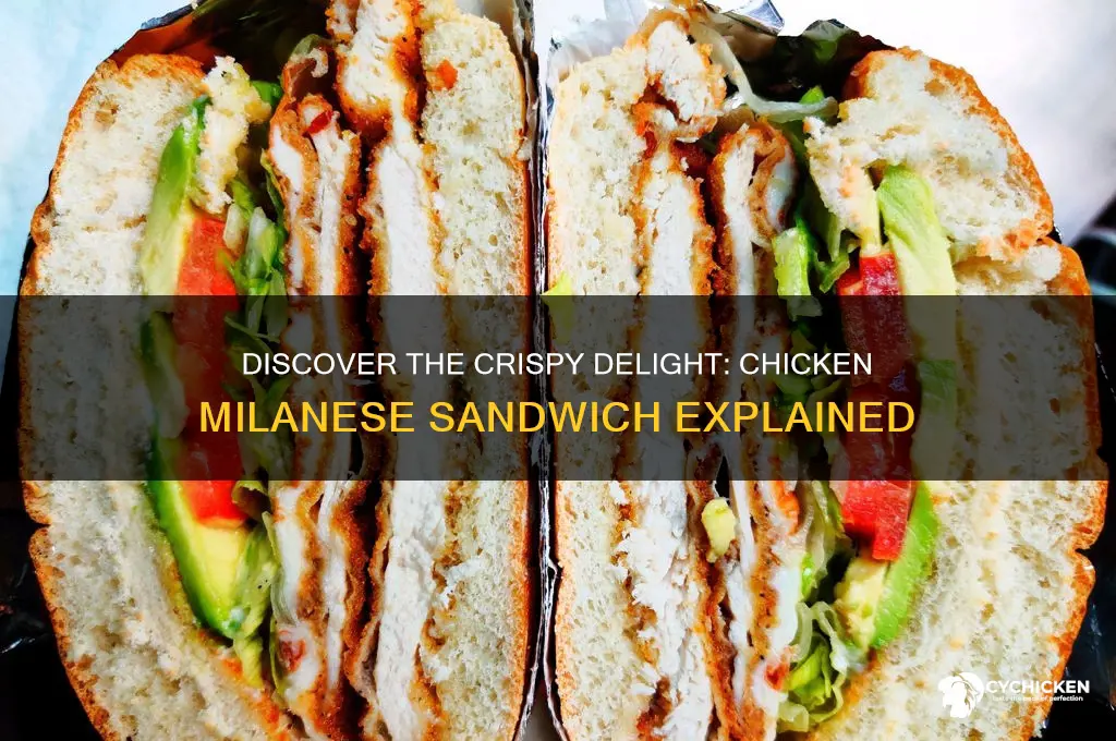 what is chicken milanese sandwich