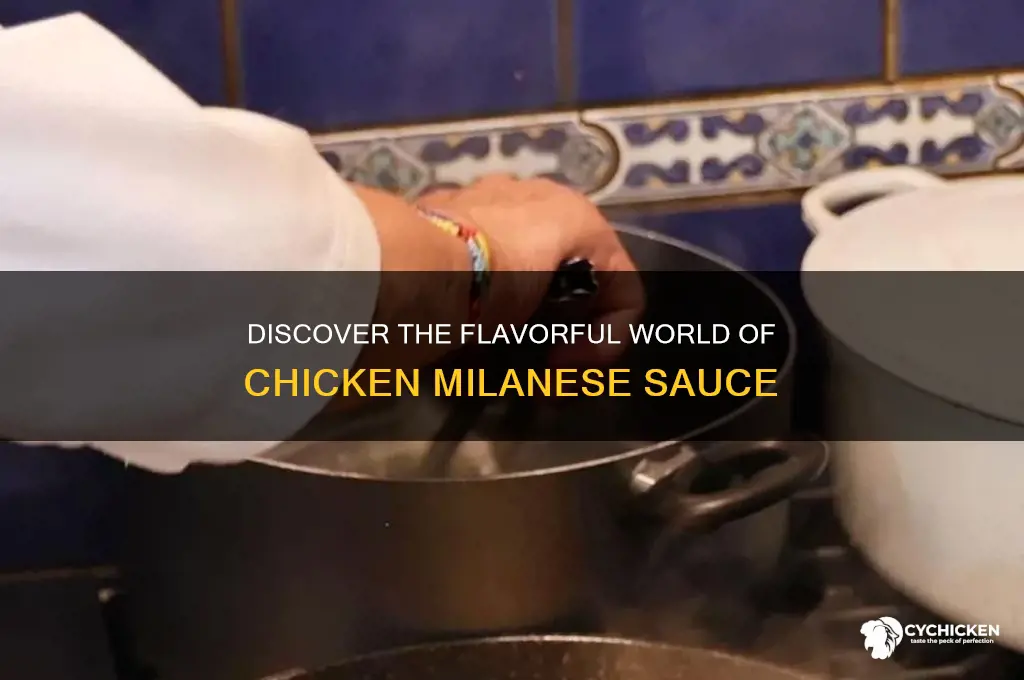 what is chicken milanese sauce